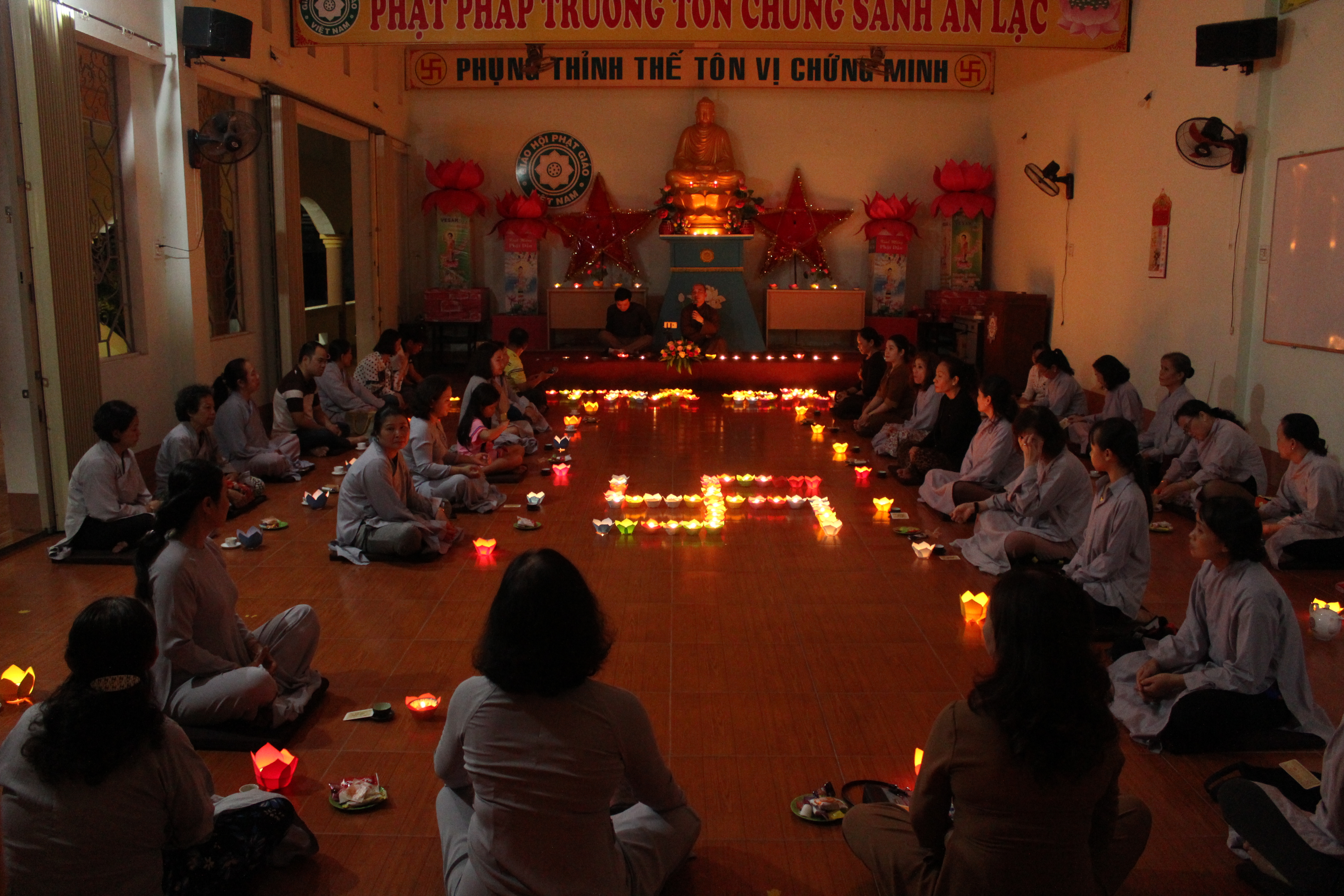 Tổ đình Minh Tịnh: Trà đàm đêm xuân